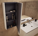Muebles Schneider - Linea: City - VANITORY COLGANTE 80 CITY PVC Color: BLANCO - VC80CTB