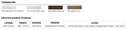 Muebles Schneider - Linea: Nature - VANITORY 70 NATURE Color: WENGUE - V70NAW