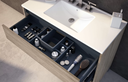 Muebles Schneider - Linea: Nature - VANITORY 100 PIANO Color: CAJU - V100PIC