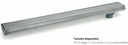 ATRIM - DESAGÜE LINEAL CLASICO MATE SLIM 70cm