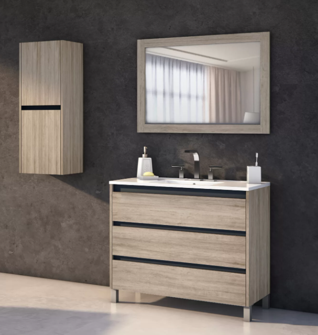 Muebles Schneider - Linea: Nature - VANITORY 60 PIANO Color: CAJU - V60PIC