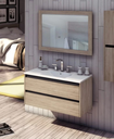 Muebles Schneider - Linea: Nature - VANITORY COLGANTE 60 PIANO Color: CAJU - VC60PIC